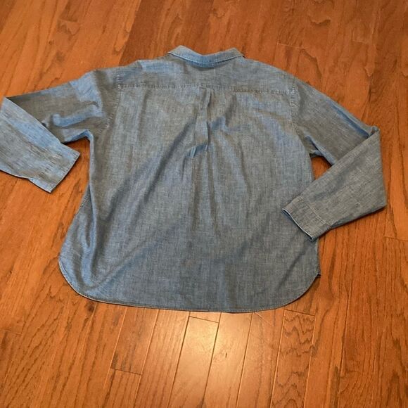 DOCKERS 2X  Long Sleeve Button Down Shacket Shirt - Picture 10 of 11